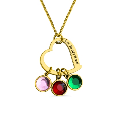 Personalized Close to My Heart Necklace