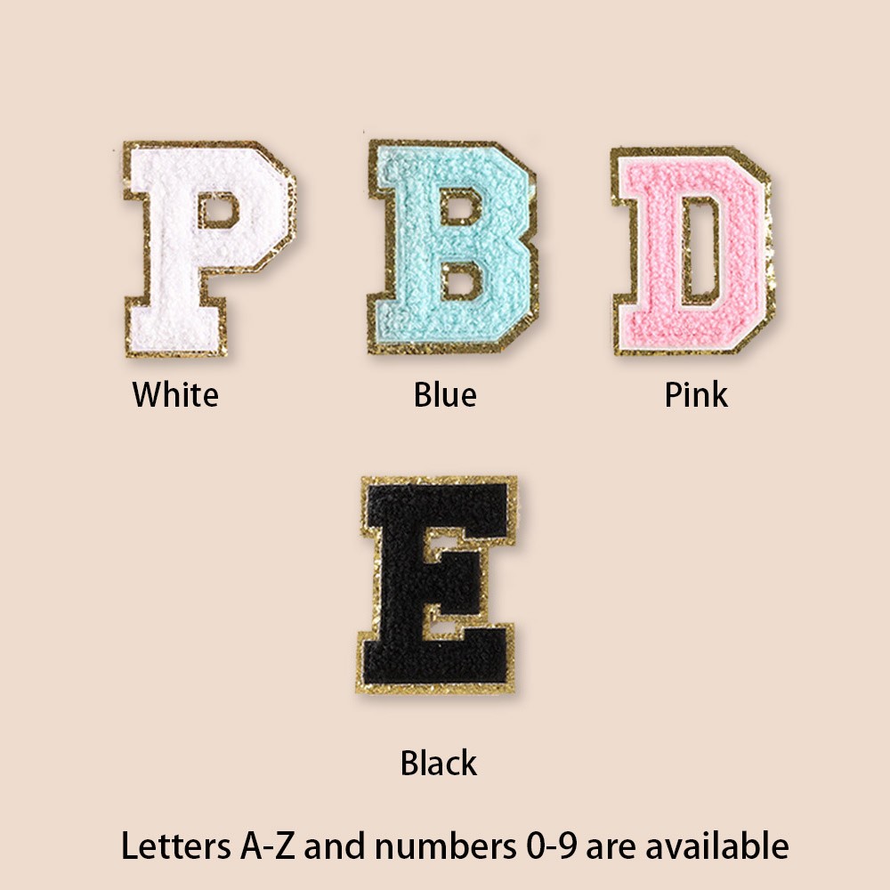 Personalized Clear Bag with Chenille Letters, Clear Crossbody Bag, Stadium Approved, Stadium/Concerts/Festivals/Gameday Bag, Gifts for Besties/Friends