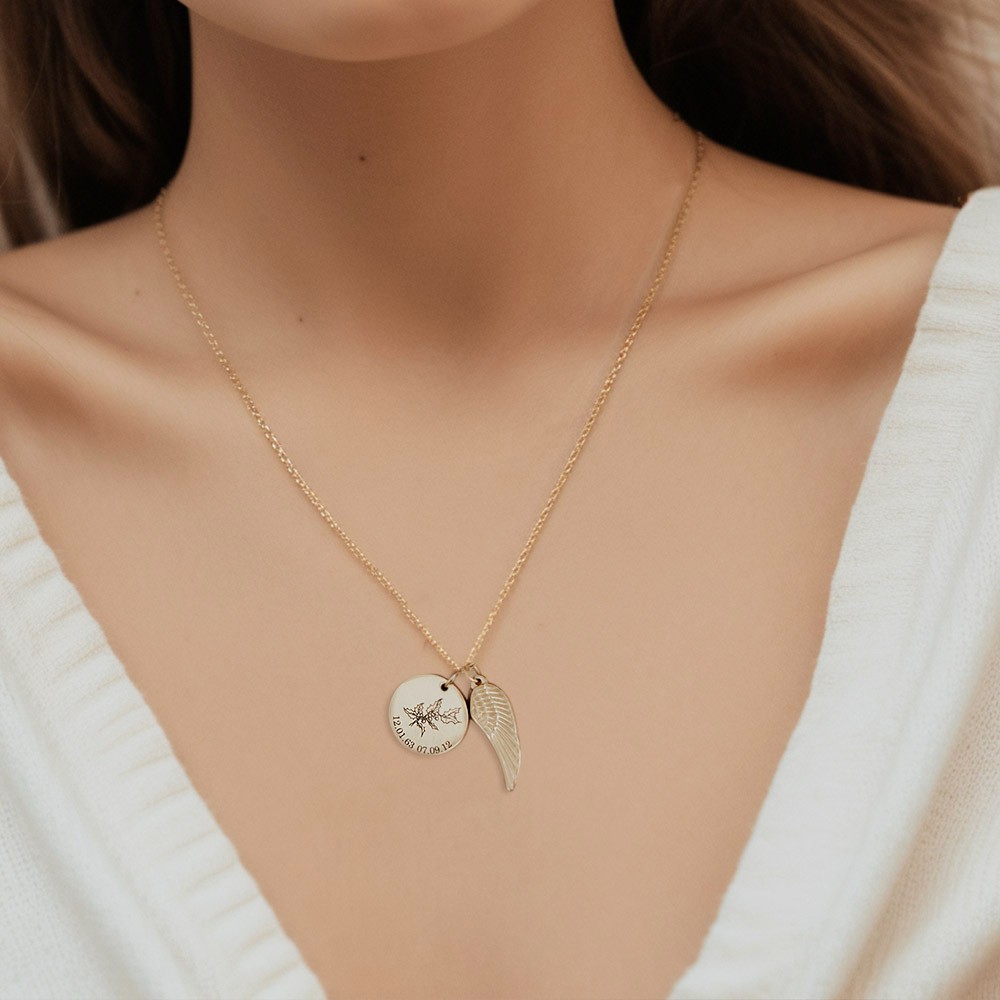 Personalized Memorial Necklace