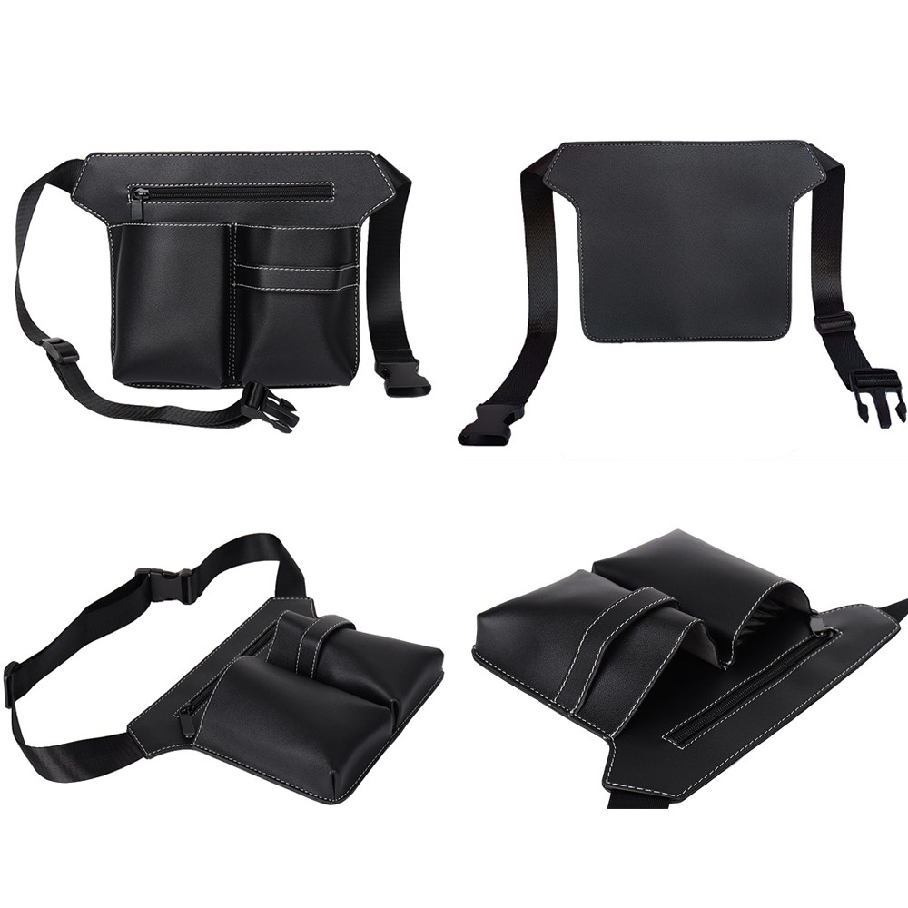 Custom Hairdresser Scissor Bag, Barber Leather Waist Pouch, Hairdressing Tools Storage with Waist Belt, Hair Stuff Travel Bag Hairstylist Must Haves