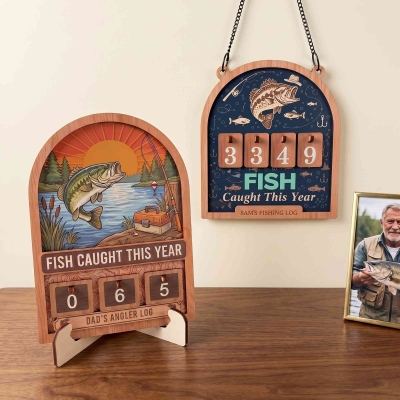 Fishing Tally Counter Sign