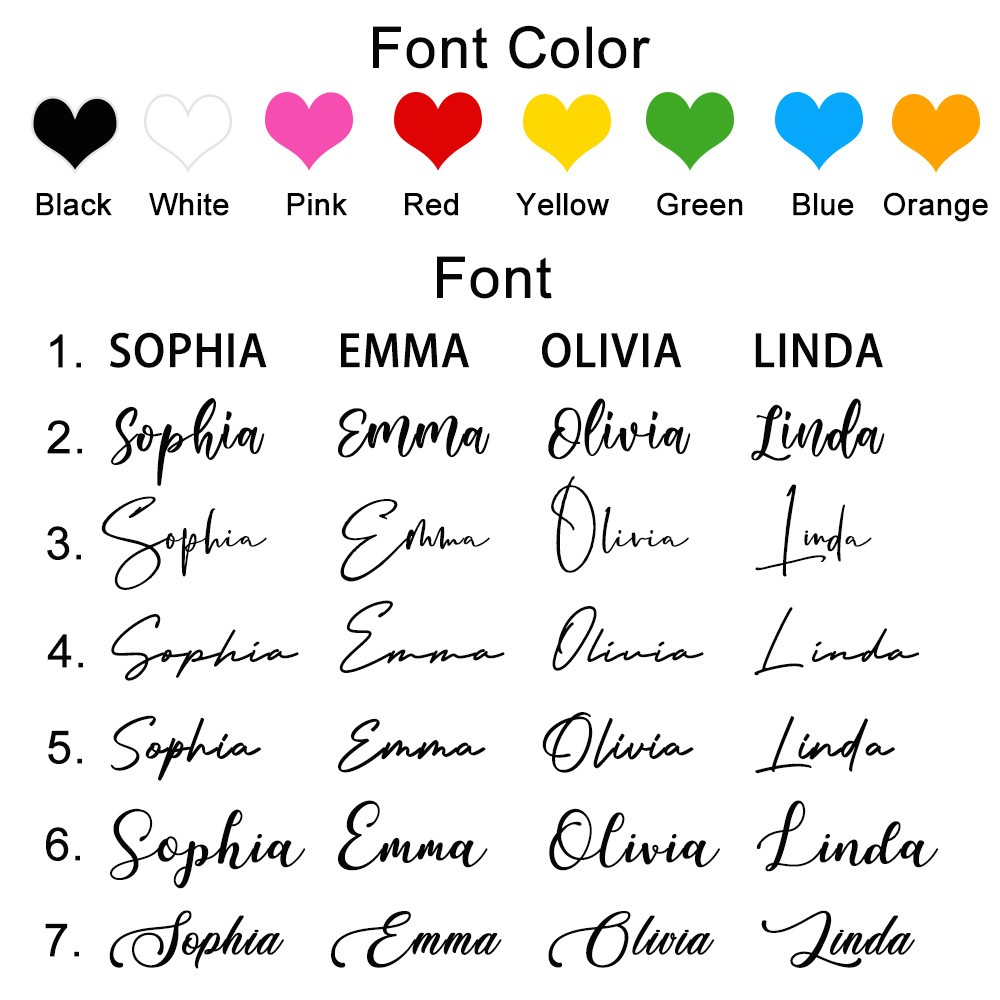 font color