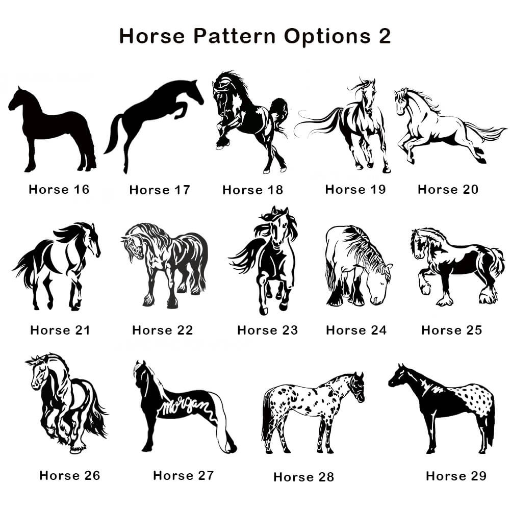 horse pattern 2