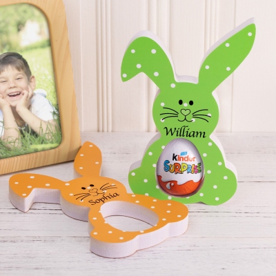 Personalized Easter Bunny Egg Holder Easter Decoration