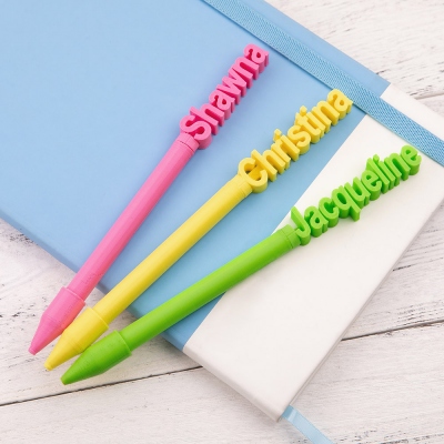 Customized 3D Printed Pen with Name