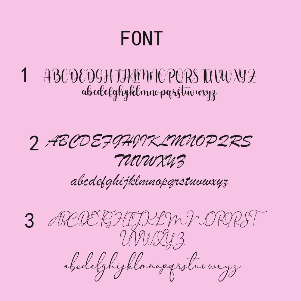 font