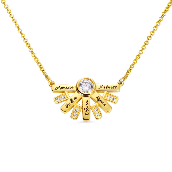 best grandma ever gold necklace