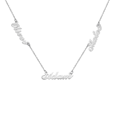 Individualized Three Name Neckband