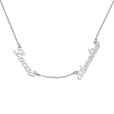 Personalized Double Name Necklace for Gift
