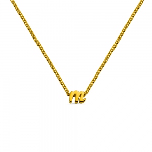 Personalized Letter Charm Necklace