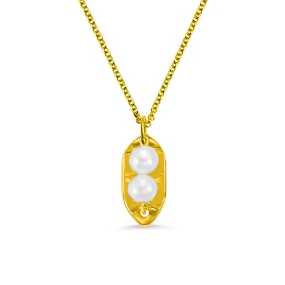 Peas in A Pod Necklace Gift for Her