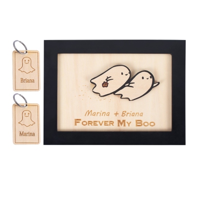 Personalized Ghost Decor for Couples