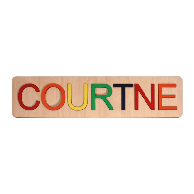 Personalized Wooden Name Puzzle