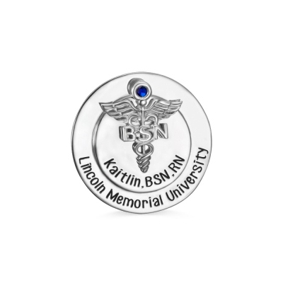 Personalized Nursing Pin for Pinning Ceremony