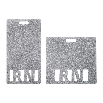 Customized Glitter ID Badge Buddy