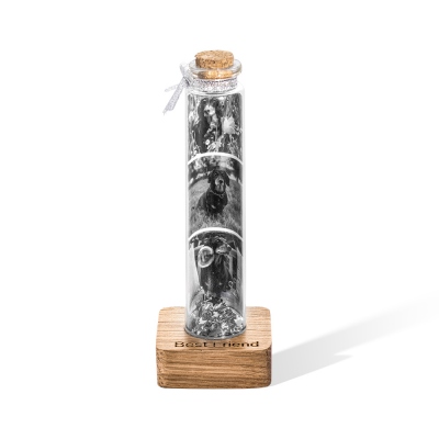 Personalized Photo Booth Bottle Gift with Message
