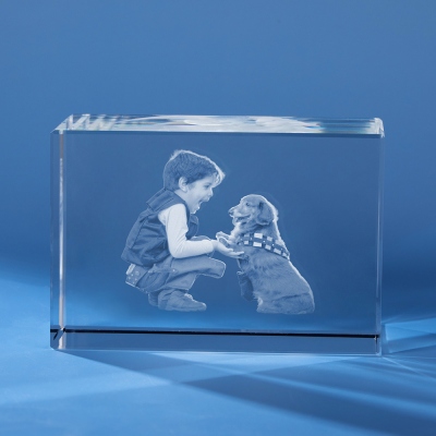 My Pet 3D Crystal Photo Engraved Gift