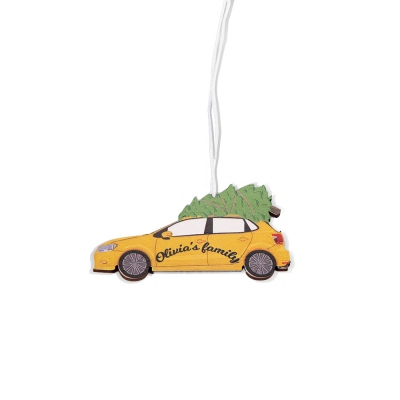 Personalized Car Decoration for Christmas Tree