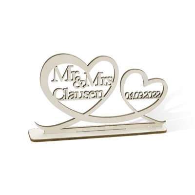 Personalized Wedding Table Decor Sign, Wedding Keepsakes, Wedding Gift for New Couples/Wedding Souvenirs for Wedding Anniversary
