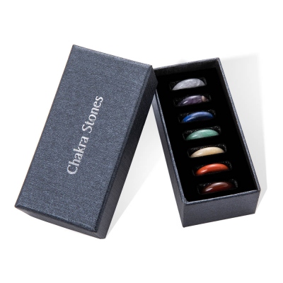 Chakra Set, Crystal Healing Yoga Gift with 7 Gems, Birthday/Christmas Gift for Family/Friends/Father/Mother