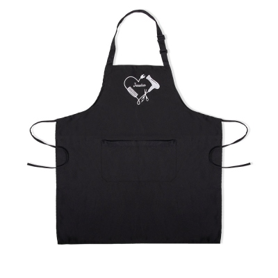 Personalized Embroidered Hairstylist Apron for Hairdresser Gift