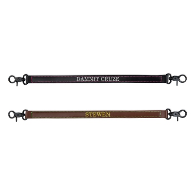 Sangle de maintien personnalisée pour selle, harnachement de cheval en cuir avec message personnalisé, poignée pour équilibre/entraînement/leçons/débutants/enfants