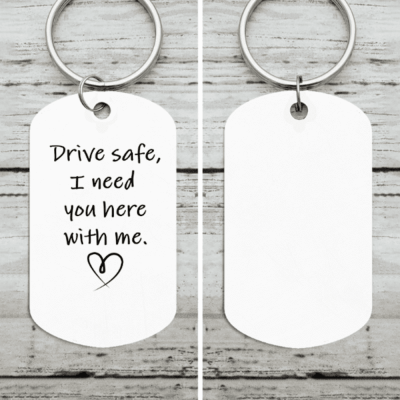Photo Keychain with Custom Text, Stainless Steel Keychain, Personalized Name Keychain, Christmas/Valentine's/Anniversary Gift for Wife/Husband/Girl