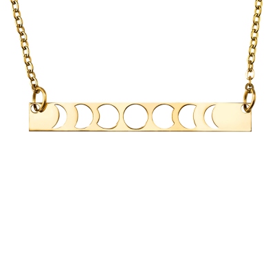 Moon Phase Necklace, Crescent Moon Necklace, Celestial Jewelry, Astrology Necklace, Birthday/Graduation/Christmas Gift for Mom/Wife/Sister/Girlfriend