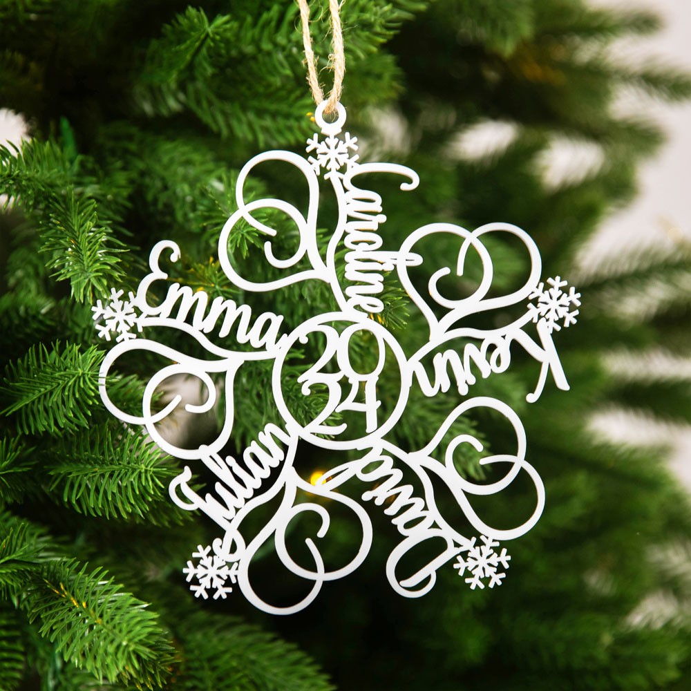 snowflake ornament