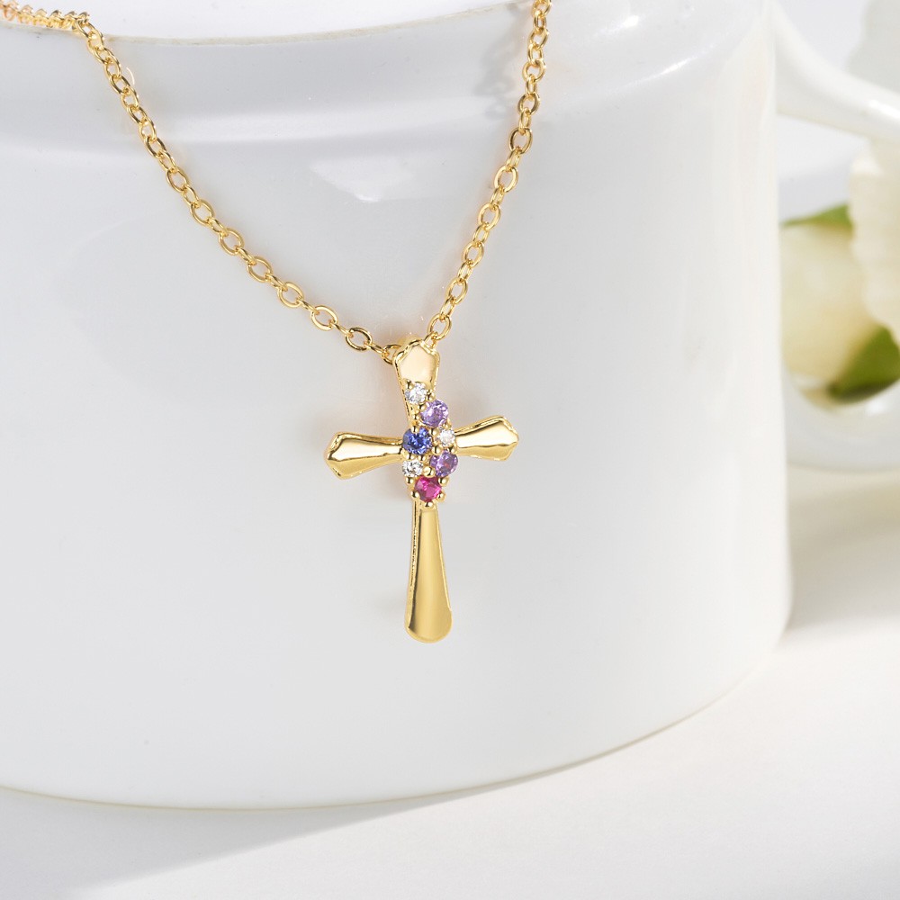 Collier Croix Personnalisé