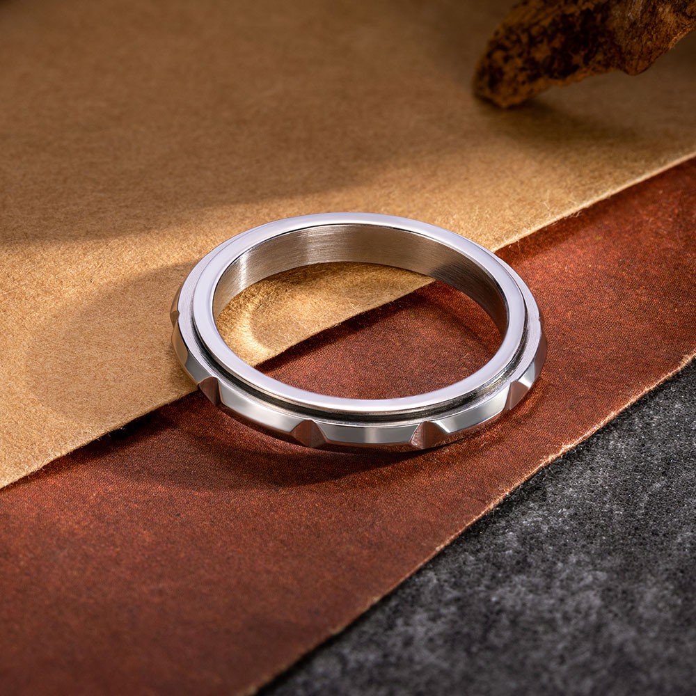 Bague anti-soucis en acier inoxydable