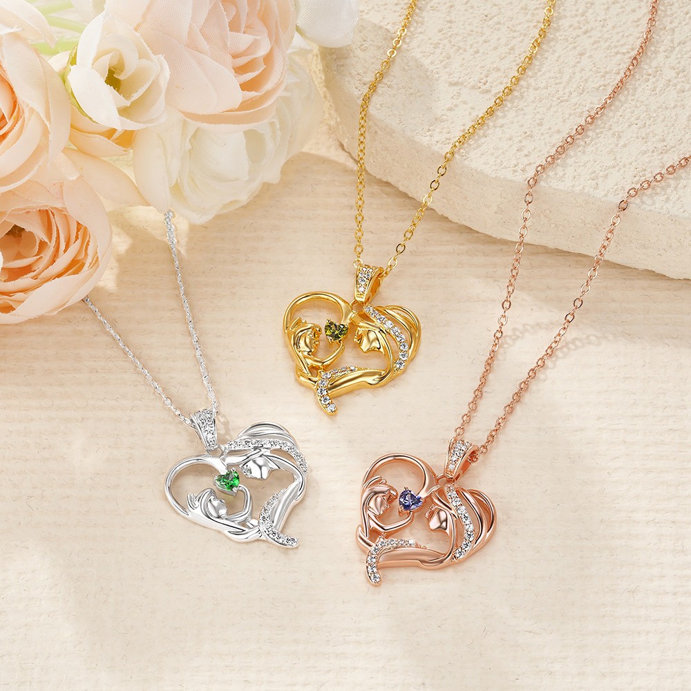 Mor och dotter halsband