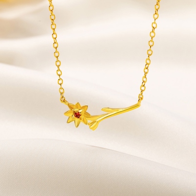 birthstone necklace