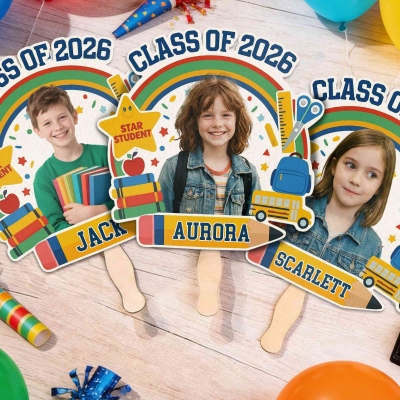 Custom Graduation Hand Fan