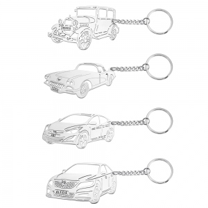 Personalized Car Keychain