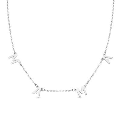Personalized 1-8 Initials Necklace
