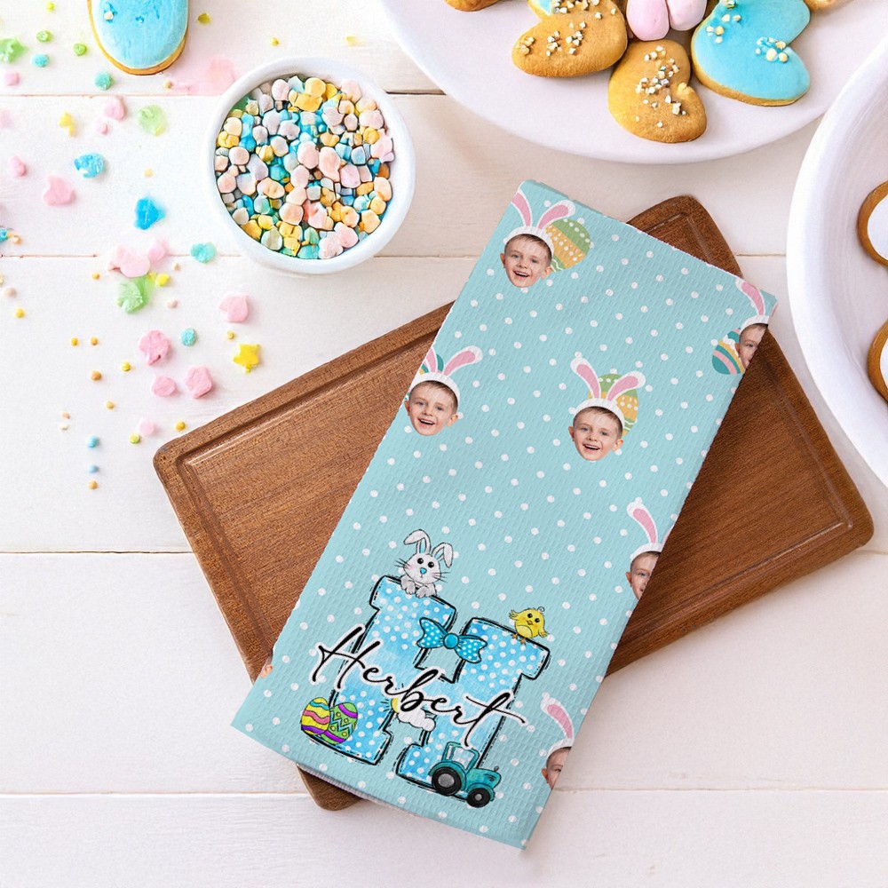 waffle kitchen towel