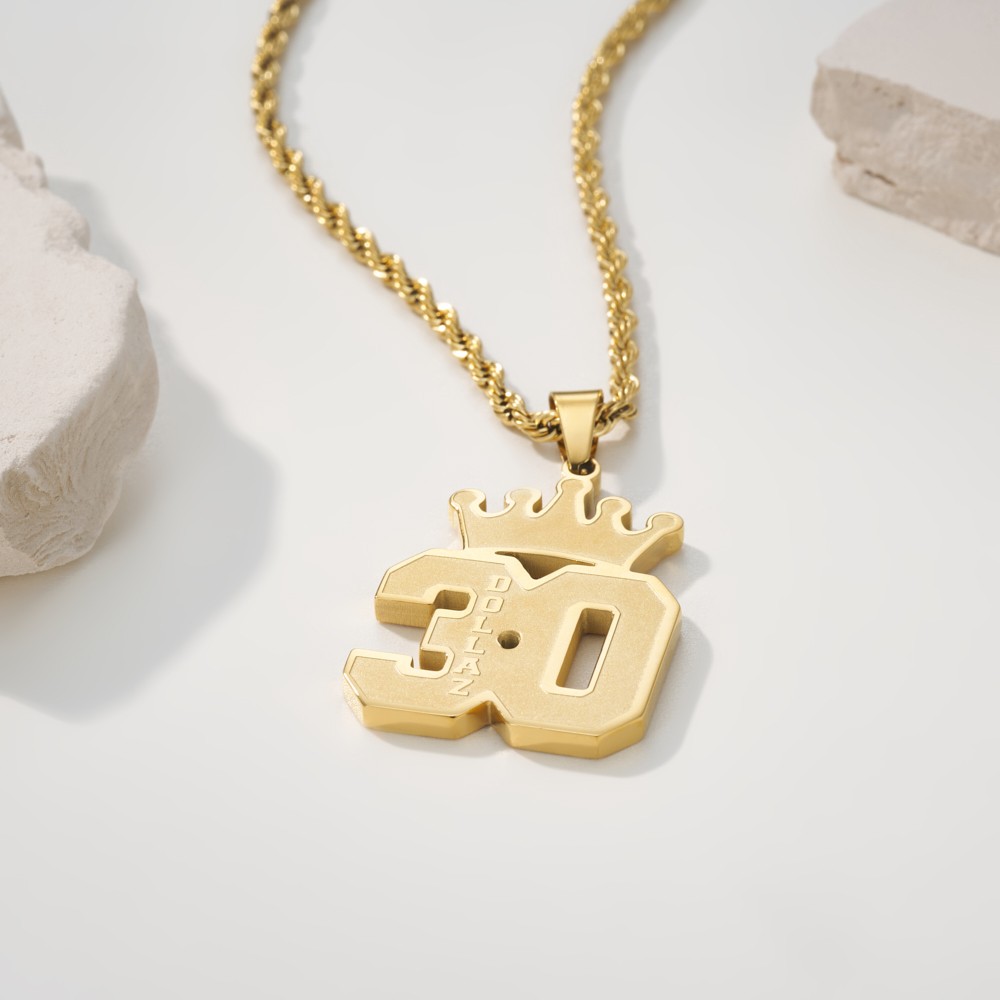 Number necklace