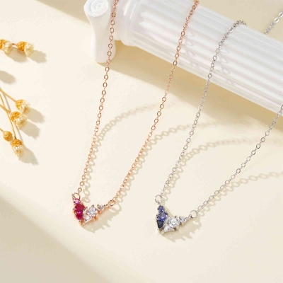 with 2 Birthstones