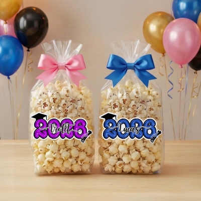 Personalized Name Graduation Balloon Year Stickers, Graduation Ceremony Exchange Gift Tags, Treat Bag Labels, Party Favors, Gifts for Graduates