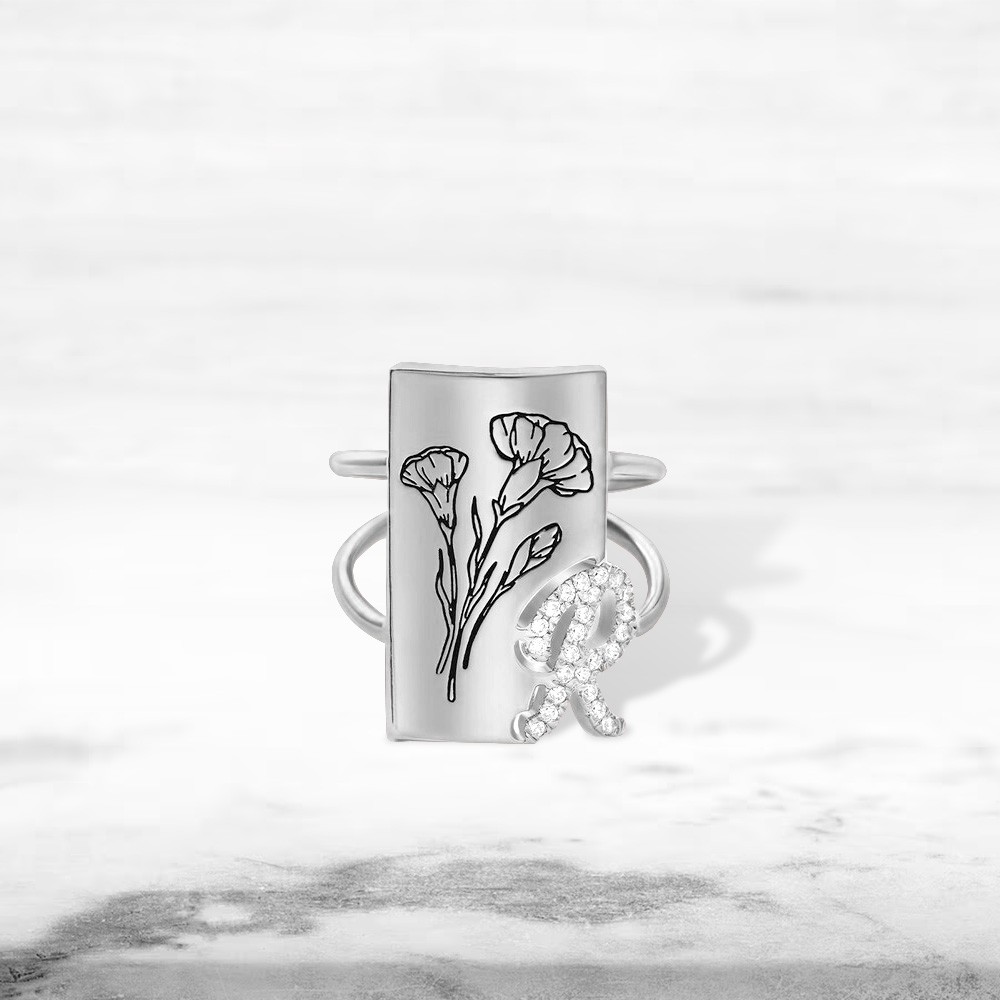 Bague Fleur de Naissance