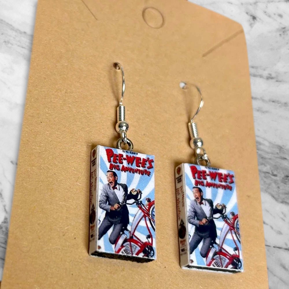 Boucles d'oreilles film VHS