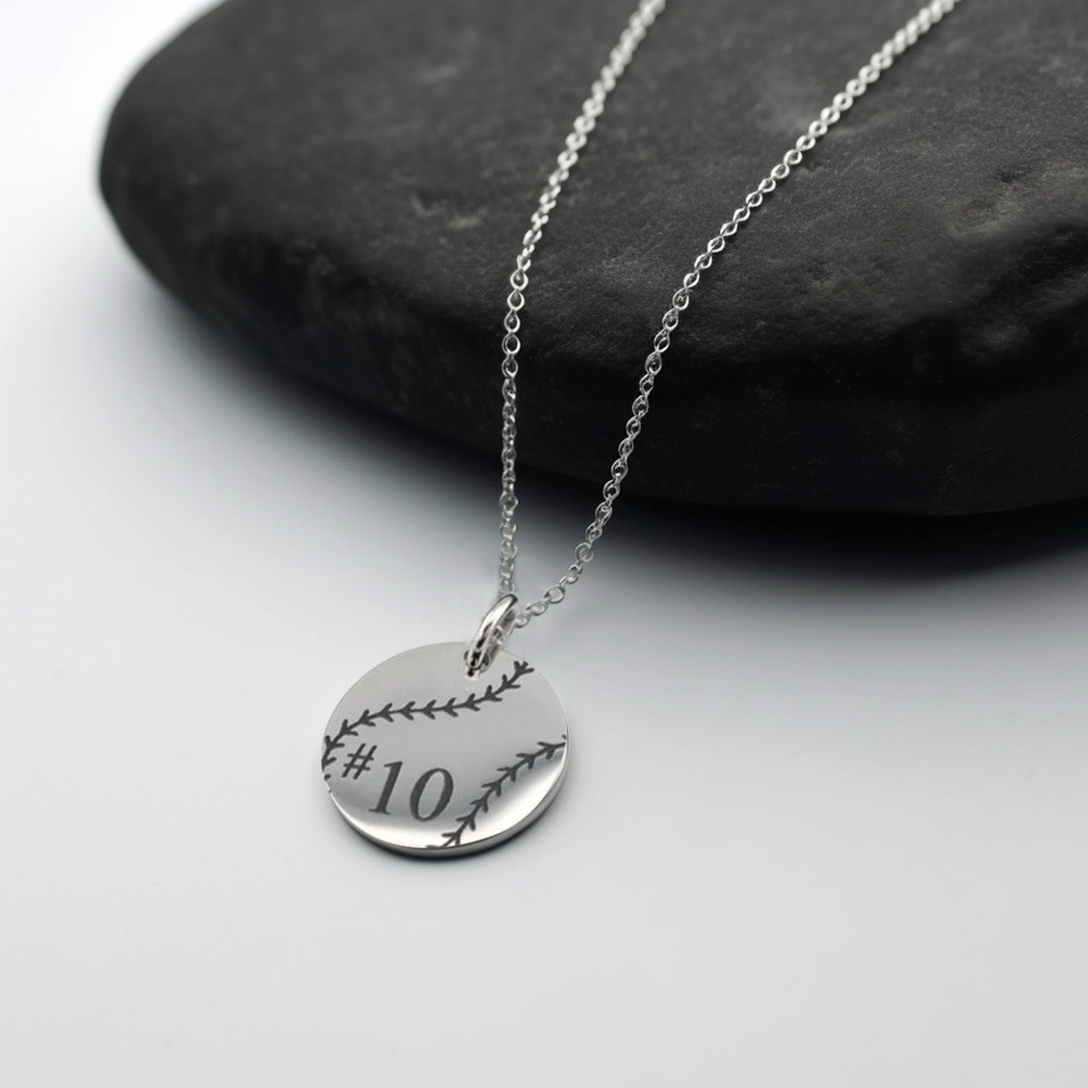Baseball Necklace