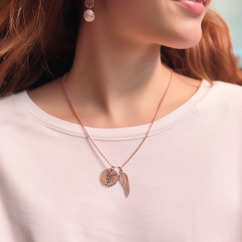 Personalized Memorial Necklace