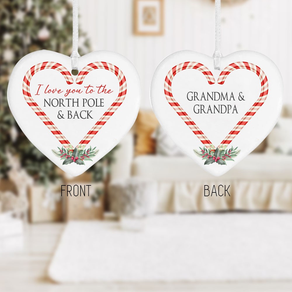 Back Heart Ornament