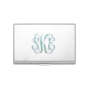 Personalized Men's Credit Card Holder in Stainless Steel