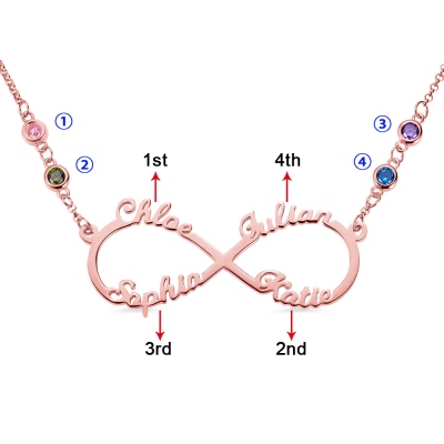 Infinity necklace