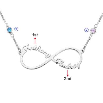 infinity necklace