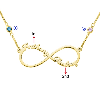 infinity necklace