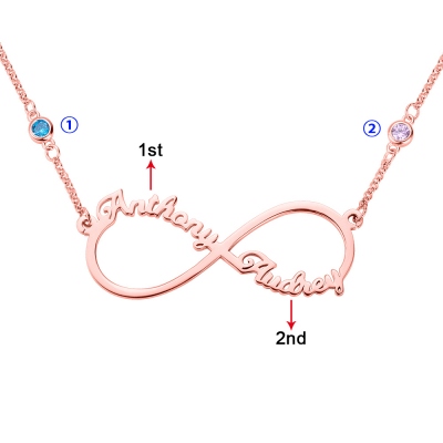 infinity necklace